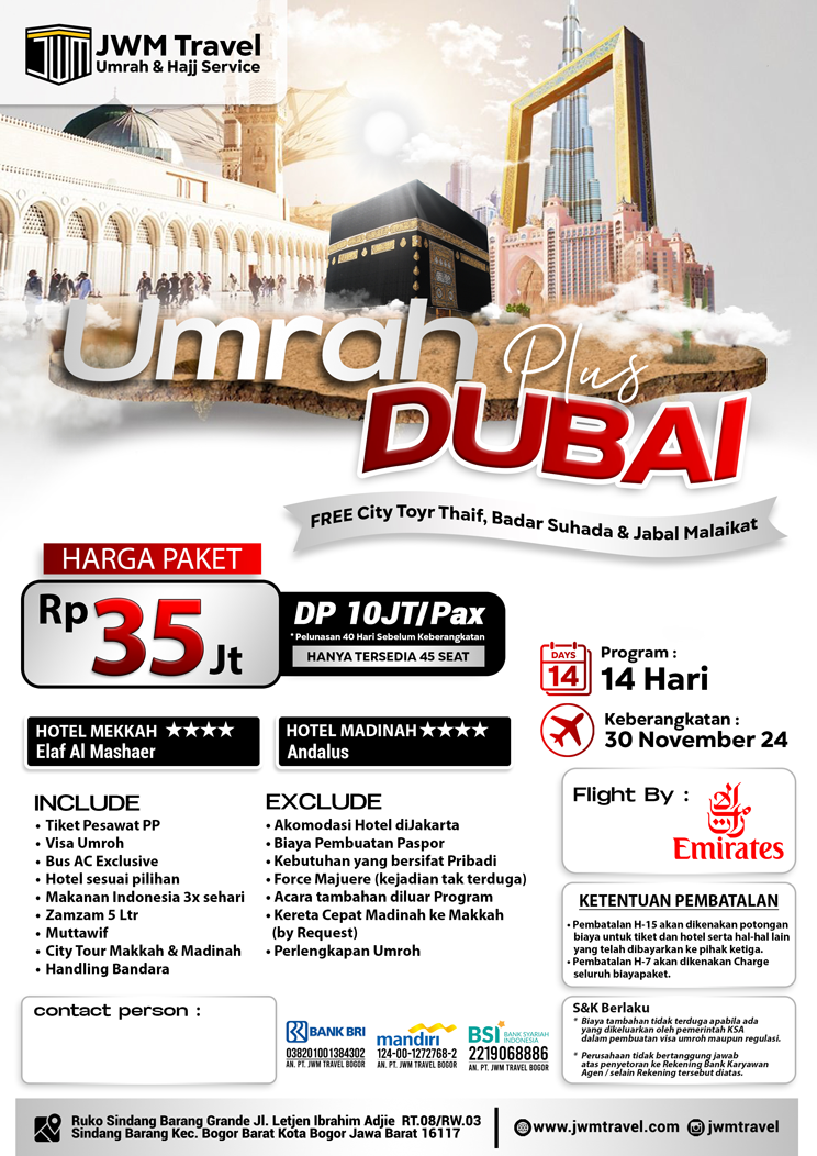 UMRAH PLUS DUBAI